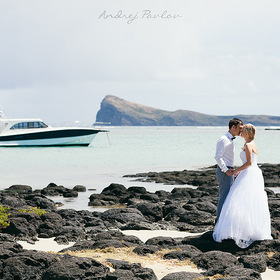 Свадьба на острове Маврикий.